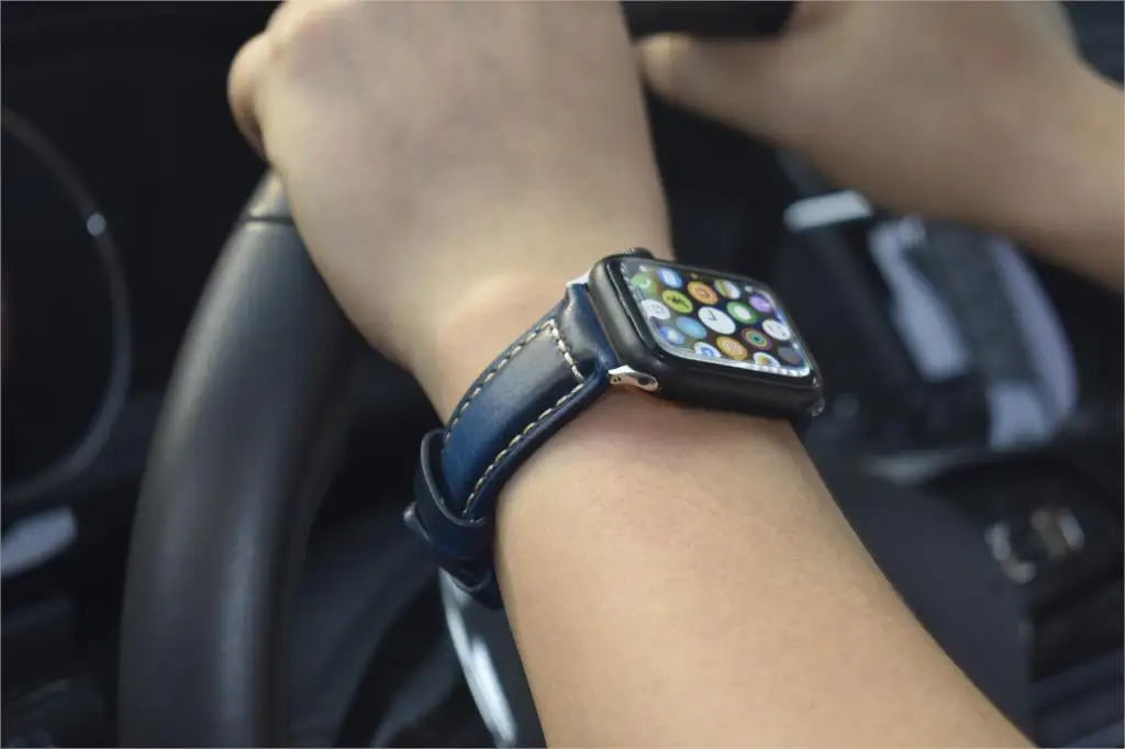 Ремешок Onthelevel из натуральной кожи для Apple Watch, ремешок 44 мм, 40 мм, ремешок для Apple Watch 42 мм, 38 мм, ремешок для iwatch# D