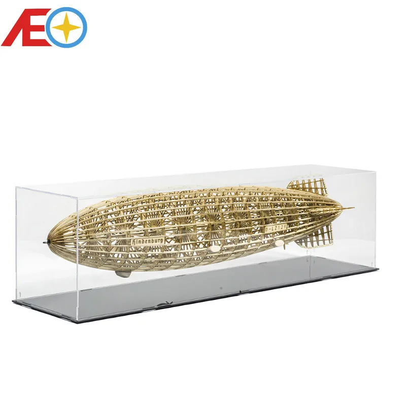 Фото Модель дирижабля AEO LZ-129 Hindenburg Zeppelin, масштаб 1:408, из бальзы, набор для самостоятельной сборки, 3D-модель для статической демонстрации, самолет №1