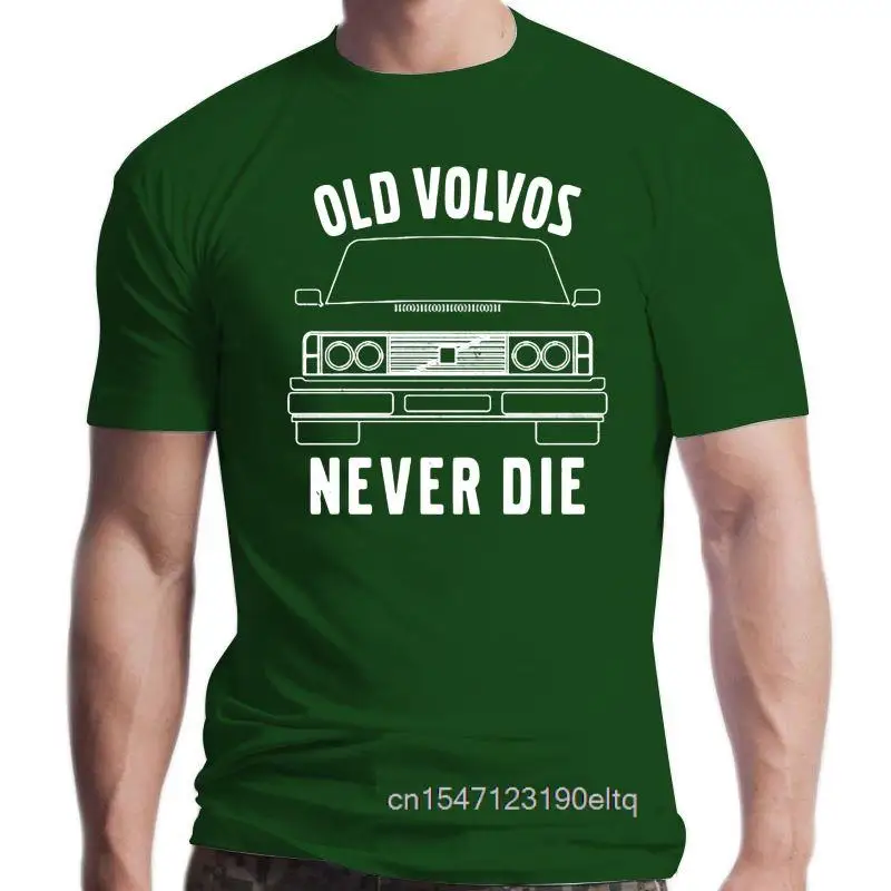 

New Men t-shirt Old Volvos Never Die(2) tshirt Women t shirt