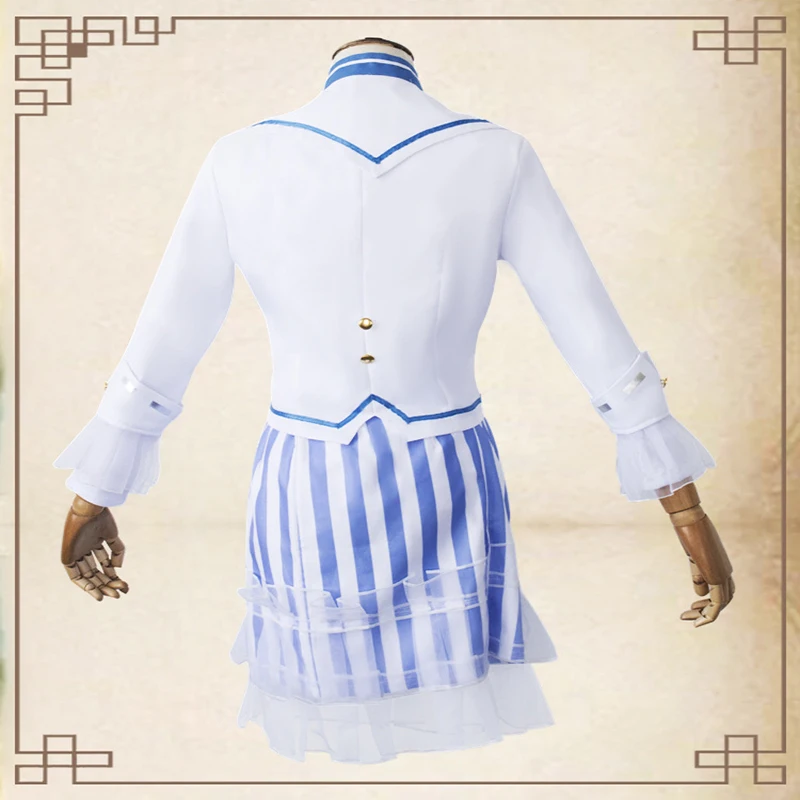 Игра идентичность V костюмы для косплея Железный леди координатор Martha Behamfil