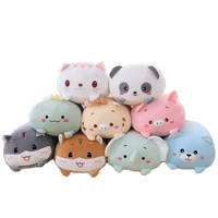 cute animals plush toy dinosaur pig cat bear soft cartoon pillow panda hamster elephant deer stuffed doll gift for baby kids