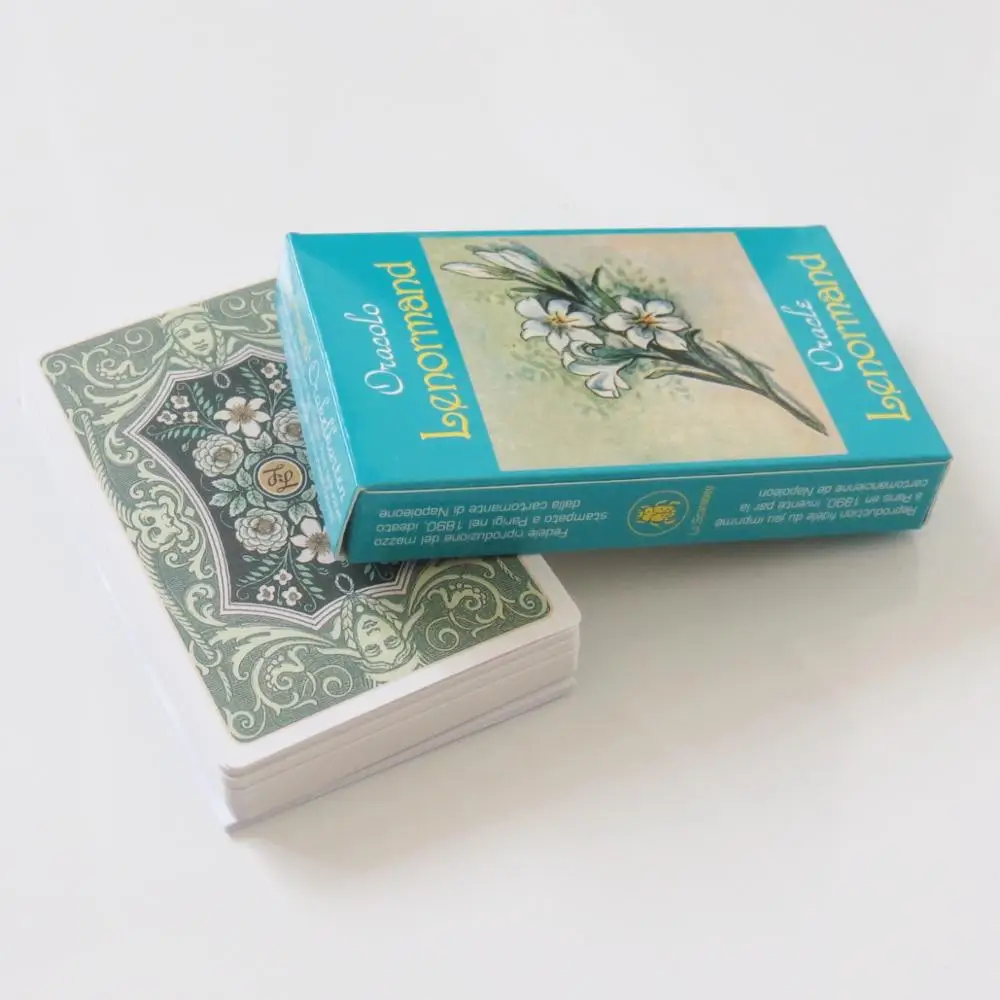 Новые карты Таро oracles deck загадочные гадки Lenormand для женщин и девочек Игра