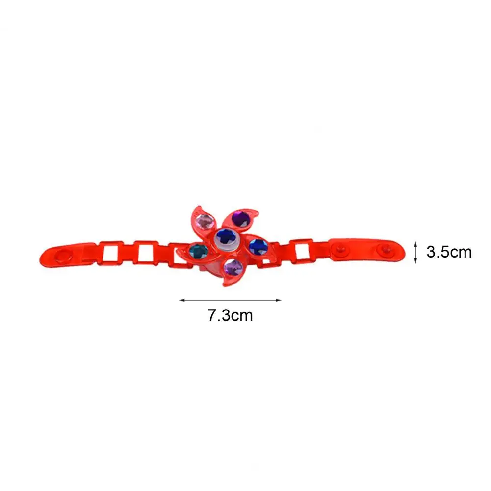 

Kids Creative Luminous Spinning Top Spiral Twister Watch Bracelet Children Cool Cartoon Watch Kids Gift Clock Toys For Children