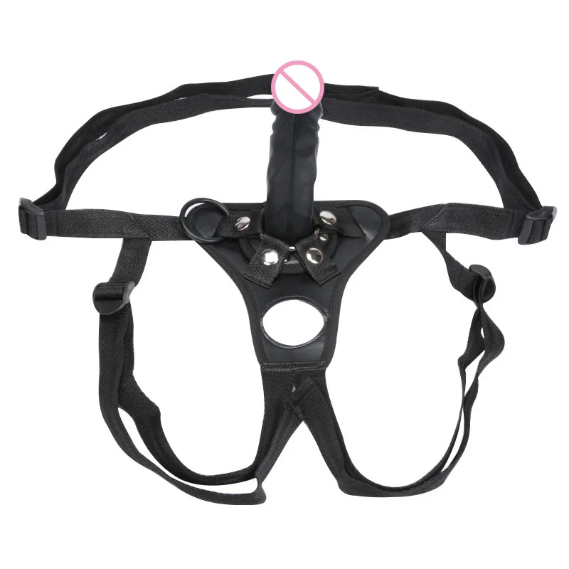 Для мужчин платье на бретельках реалистичный трусы с фаллоимитатором для