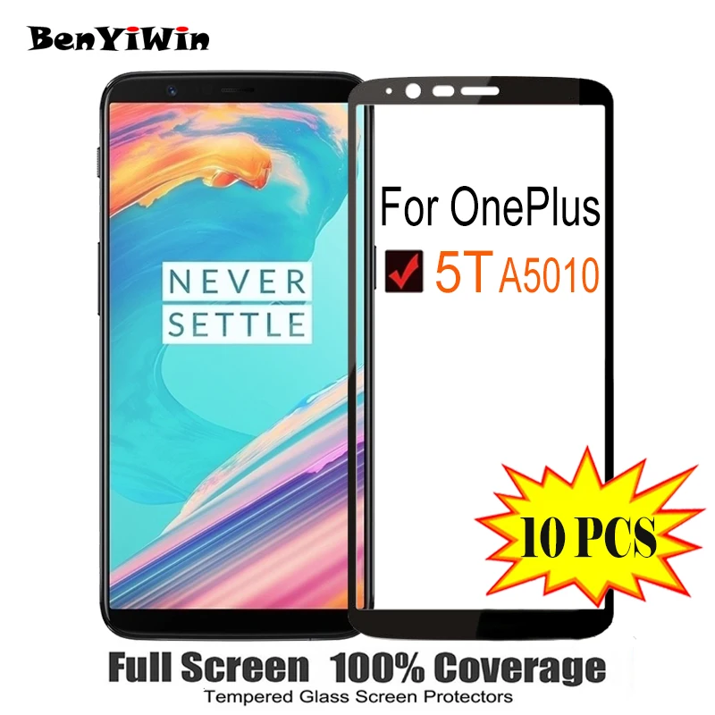 Защитная пленка из закаленного стекла для OnePlus 5 T 9H закаленное стекло 1 +