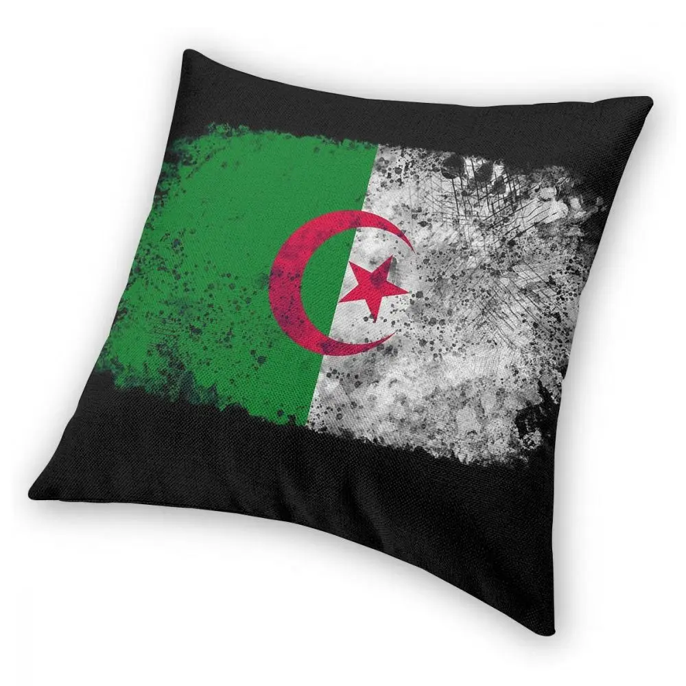 Винтажная Подушка с флагом Алжира декоративная подушка отличная наволочка -