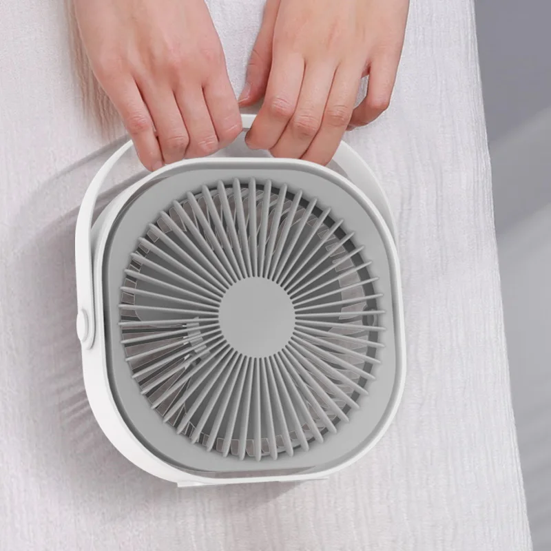 

Portable Air Cooler Fan Desktop Mini Fan Air Conditioner Light Desktop Air Cooling Fan Humidifier Purifier For Office Bedroom