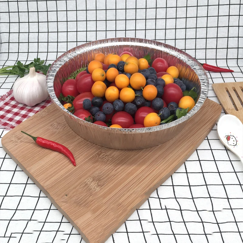 1 Набор 7/8/9 дюймов Круглая Алюминиевая фольга Формы для пирога алюминиевая