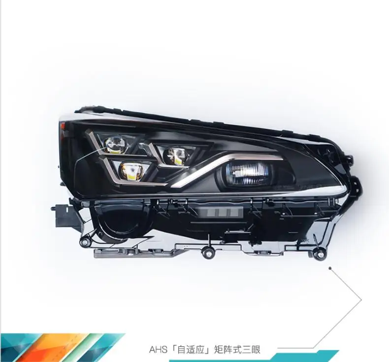 Автомобильная фара bupmer для Lexus фары NX200 NX200T NX300T автомобильные аксессуары все в светодиодный противотуманный фонарь для Lexus фары