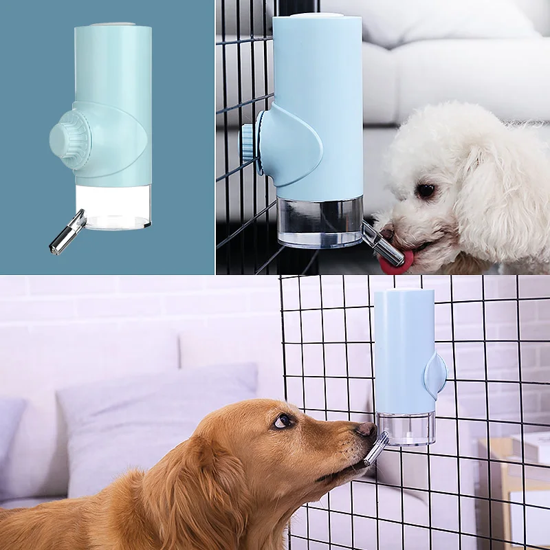 

Pet Hanging Water Dispenser Dog Drinker Bottle Cat Plastic Water Bottle Pubby Dispenser Fountain Water Feeder Pet Supply