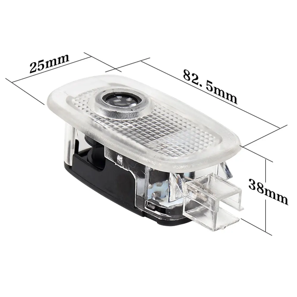 Светодиодный проектор для дверей автомобиля 2 шт. приветственный логотип