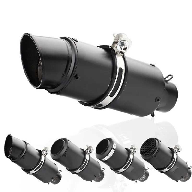 

51 мм универсальный глушитель выхлопной трубы мотоцикла Escape мото байк скутера выхлопная дБ убийца для bmw z800 PCX 125 mt07 mt09
