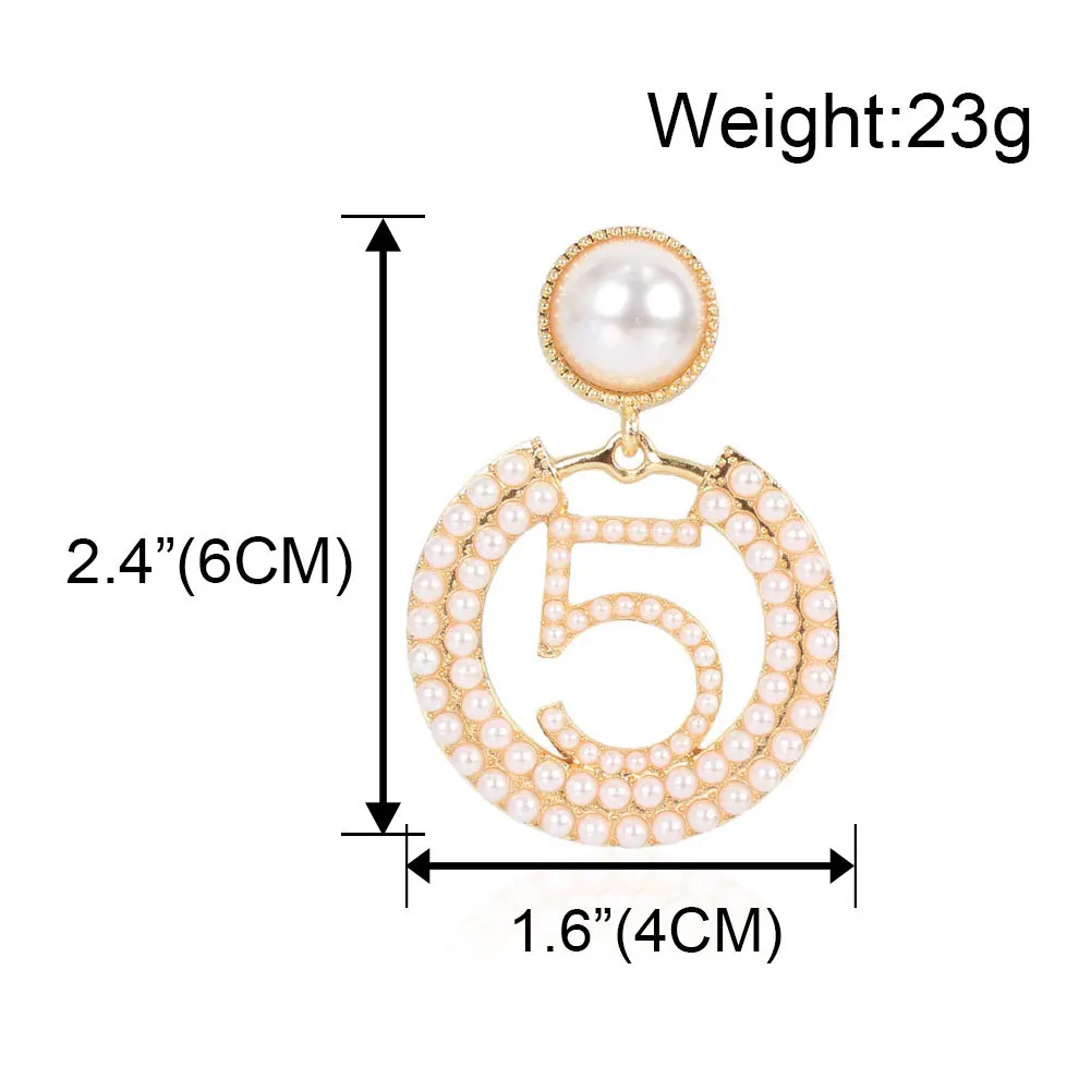 Модные жемчужные серьги для женщин винтажные богемные эффектные металлические