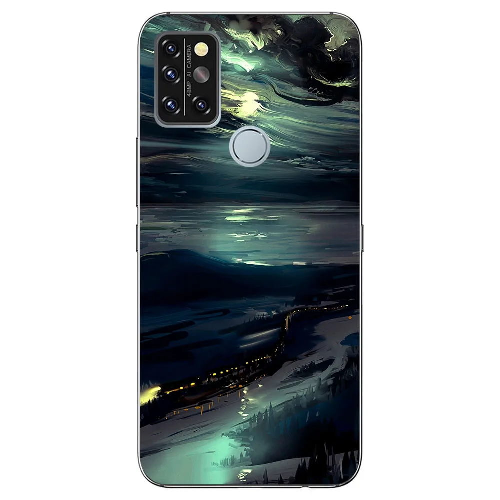 i am alone phone case for umidigi a9 a9 pro a9 max 2020 fashion color cartoon printed paint mobile for umidigi a9 a9 pro a9 max free global shipping