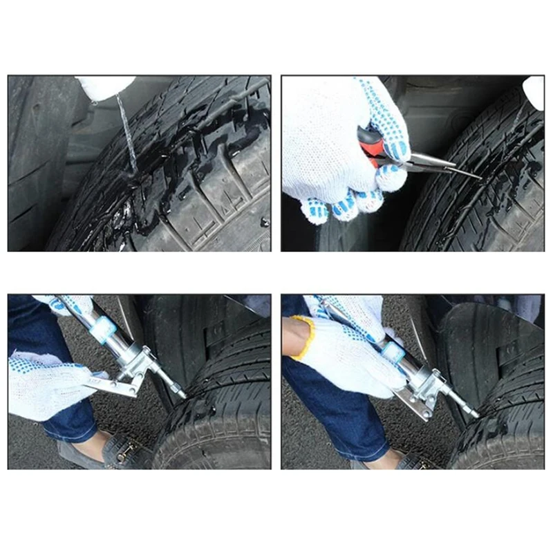 

Vacuum Tire Rapid Tire Repair Tool Set Car Tire Vacuum Tire Quick Repair Tool