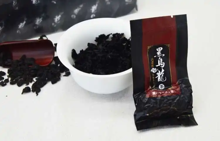 Китайский класс черный улун чай масло вырезанный черный улун чай черный чай забота о здоровье чай 250 г независимая пузырьковая упаковка