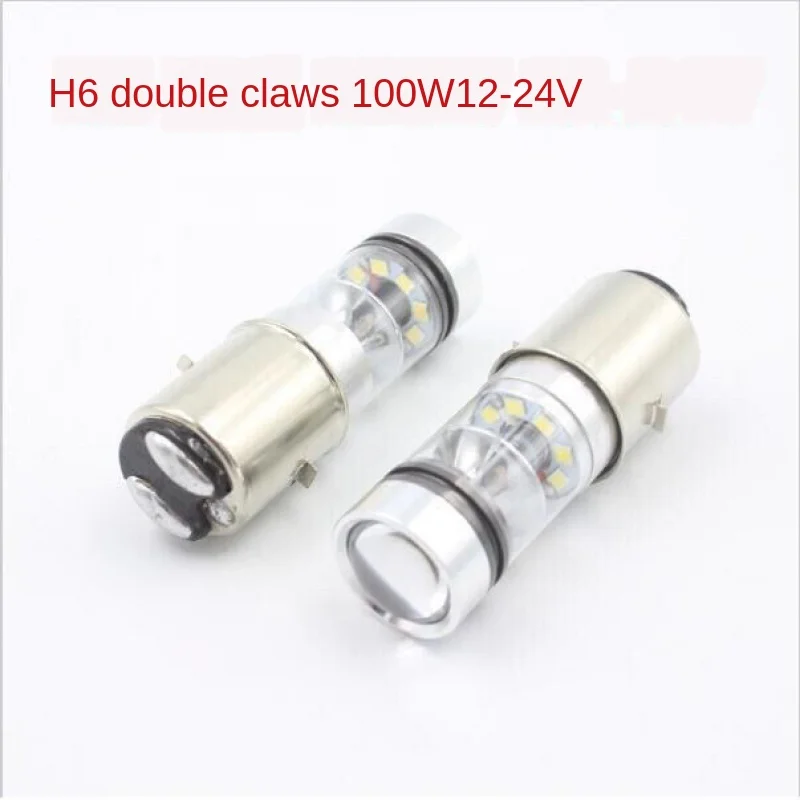 

Супер яркий сингл коготь мотоцикл электромобиль светодиодный головной светильник 80w100w двойной коготь Три когти далеко рядом светильник 12 - ...