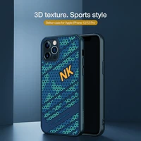 for iphone 12 pro 12 pro max case nillkin luxury striker 3d texture silicone back cover for iphone 12 12 mini phone case