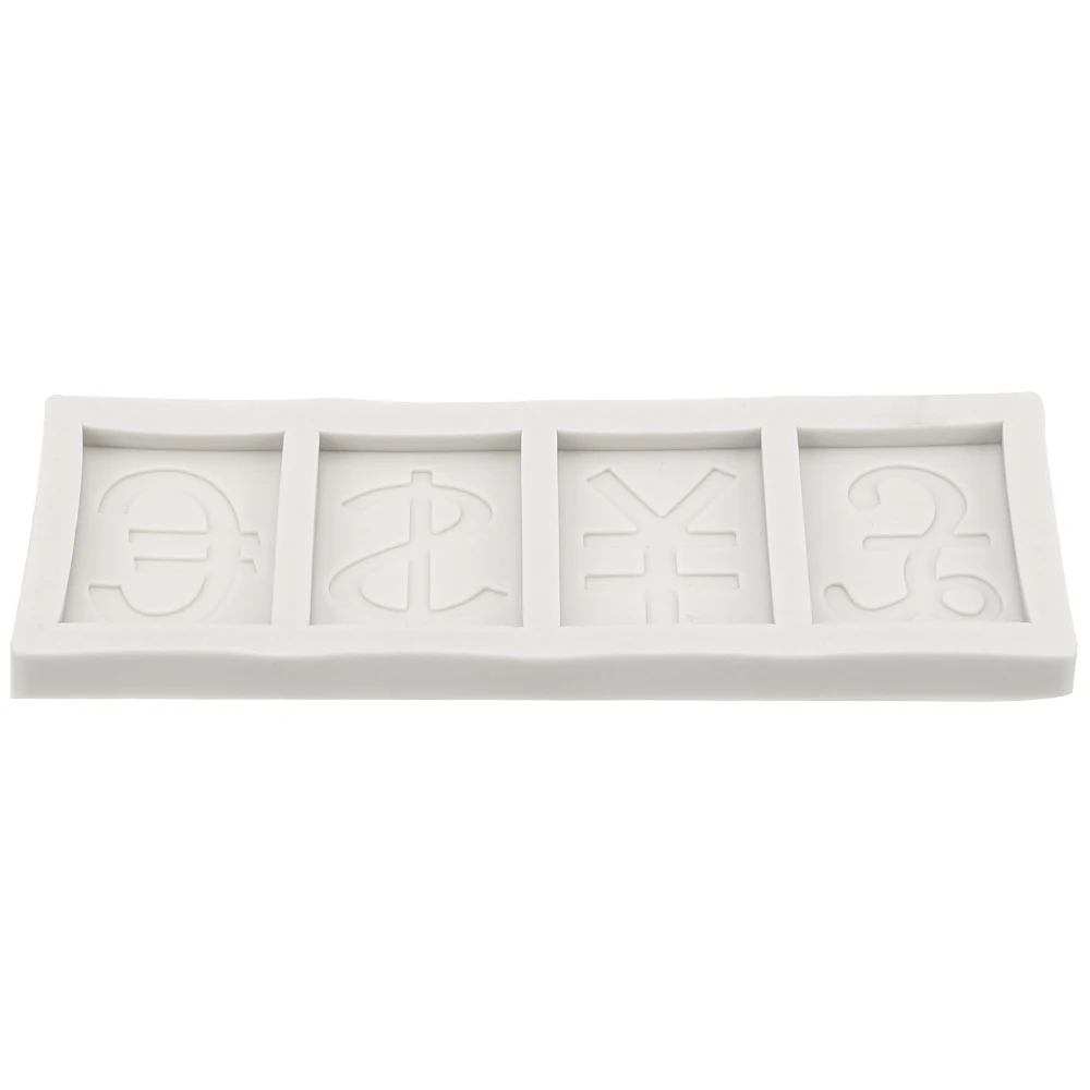 Силиконовая форма HILIFE в форме символа валюты для рукоделия помадки украшения