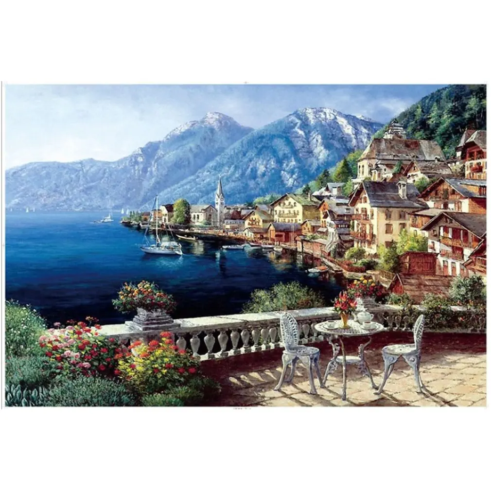 

1000 Pieces Of Oil Painting Adult Intellectual Puzzle Toy Learning Education
