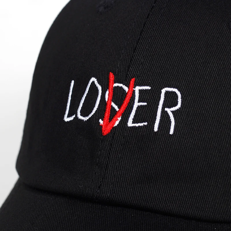 Новые мужские и женские LOSER шляпа c вышивкой, для отца хлопок Бейсбол Кепки унконструктед модные унисекс папа Кепки шапки Bone Гаррос