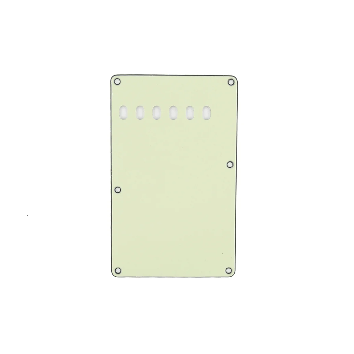 

Musiclily Vintage Style Strat Tremolo Backplate for Fender USA/Mexican Made Standard Stratocaster, 3Ply Mint Green