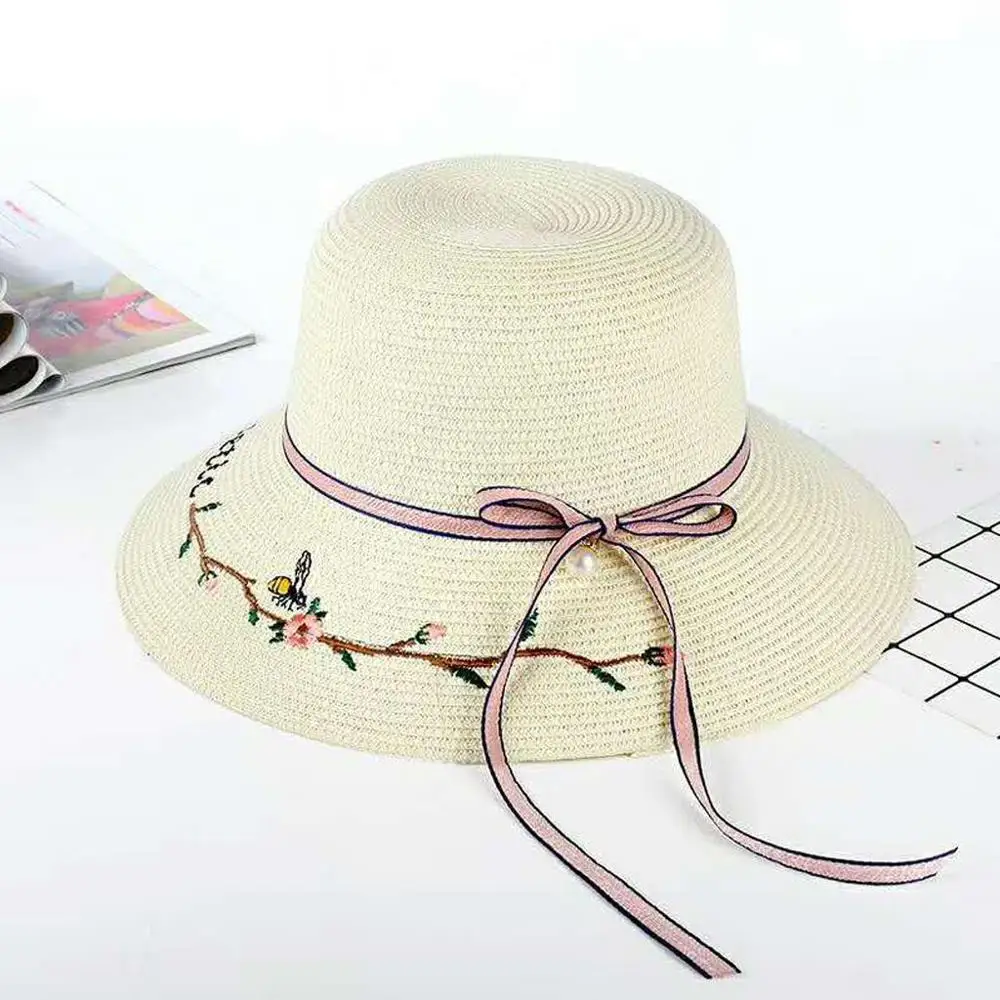 Yo Young Women Raffia соломенные шляпы от солнца пляжная шляпа женская летняя большая с