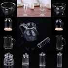 112 миниатюрный стеклянный кукольный домик, чайник, дисплей, банка, серия, модель, игрушка, декор кукольного домика