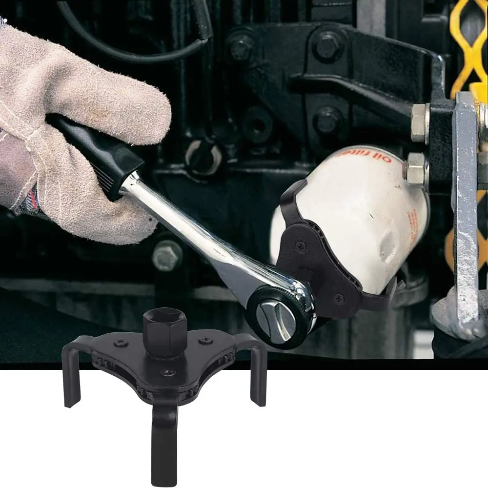 

Mikkuppa Oil Filter Wrench Tool For Auto Car Repair Adjustable Two Way Oil Filter Removal Key Auto Car Repairing Tools 65-110MM