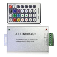 dc12v24v rgb led controller for 28 keys rf remote 24a 288w for smd50503528 rgb led strip light