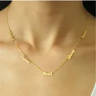 Ожерелье детское из нержавеющей стали, 1-6 дюймов