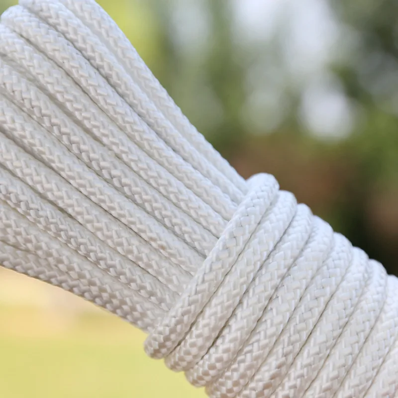 

Desert&Fox Climbing Rope Outdoor Emergency Rope 10m/20m/30m/50m Wear Resistant 9mm Diameter High Strength Hiking Accessory Tool