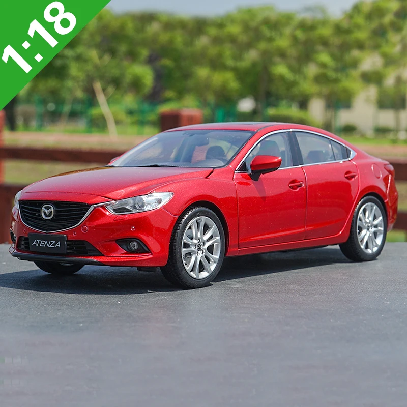 1/18 MAZDA 6 ATENZA литая под давлением металлическая модель автомобиля, игрушки для детей, рождественские подарки, оригинальная Заводская коллекция автомобильных игрушек
