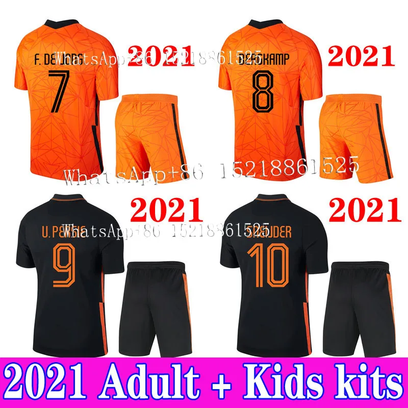 

2020 2021 FOOTBALL SOCCER JERSEYS TEAM SHIRTS VOETBAL TENUE DUTCH NATIONAL SOCCER TEAM FOOTBALL OUTFIT Adult+KIDS CHILDREN KITS