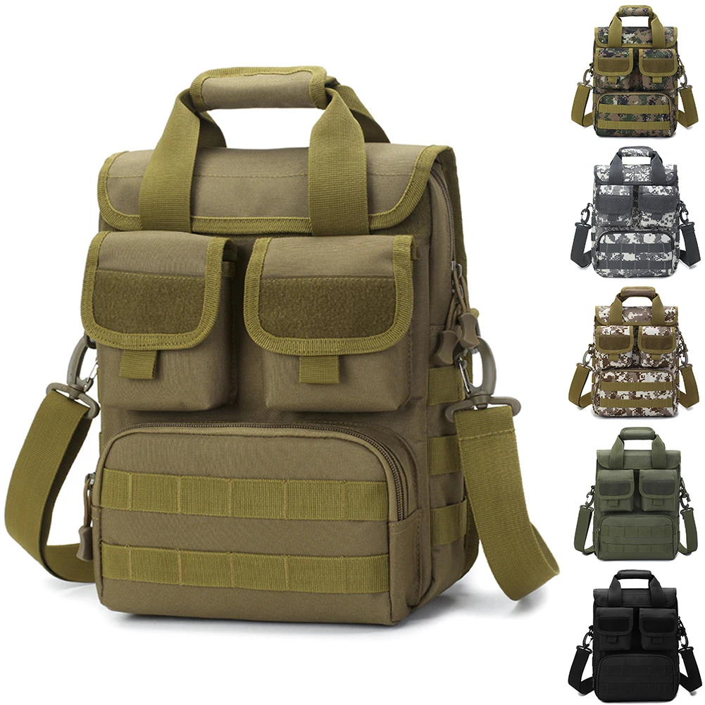 

Sling Shoulder Cell Phone Purse With Handle Crossbody Bag Casual Multi Pockets Outdoor Tactics Handbags Waterproof Day Pack