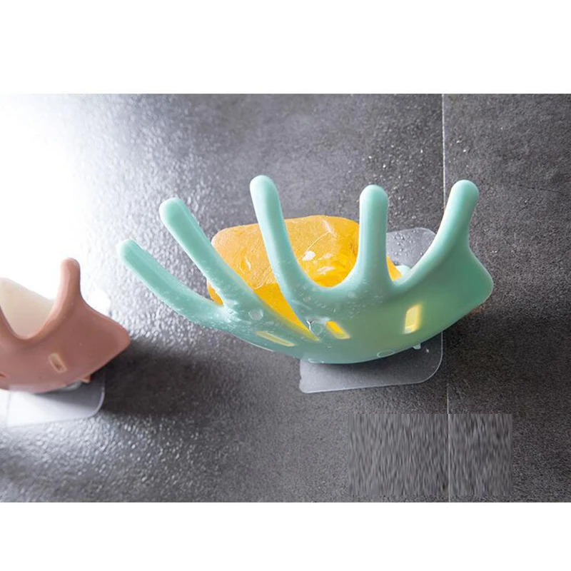 Ванная комната Душ мыльница сильная присоска Настенный коробка новый коготь