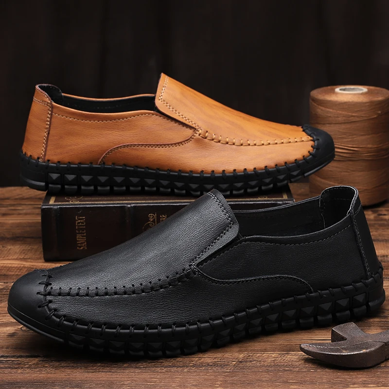 

Zapatos Casuales Casual Leather Shoes Men Man Spring Leisure Zapatos Hombre Male Shoe Fashion Casuales Para Mens Hot Sale