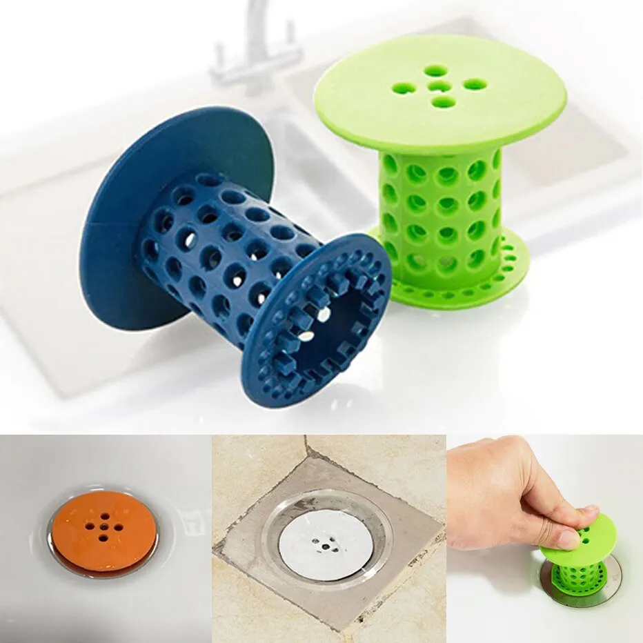 

Заглушка для слива волос в ванную комнату, заглушка для ванны, заглушка для раковины, ситечко, фильтр для канализации, углубление, маленький ...