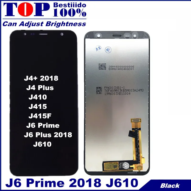 Для samsung Galaxy J6 Prime 2018 J610 протестированный ЖК-дисплей с кодирующий преобразователь