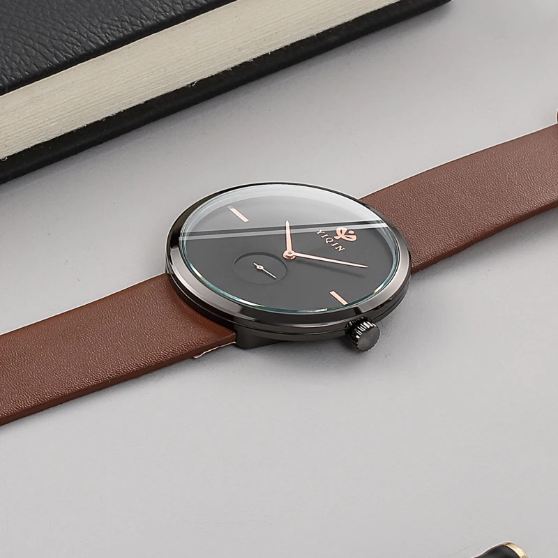 

New Fashion Women Quartz Wristwatches Large Dial Ladies Watch Women Watches High Quality Leather Female Clock Relojes Para Mujer