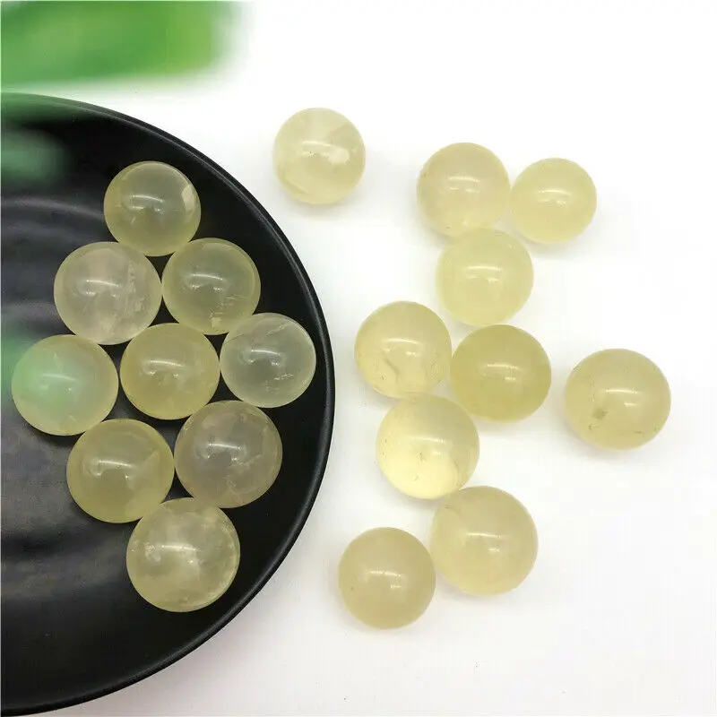 Дропшиппинг 1 шт 21-23 мм натуральный цитрин шар желтый кварц хрустальный Шар