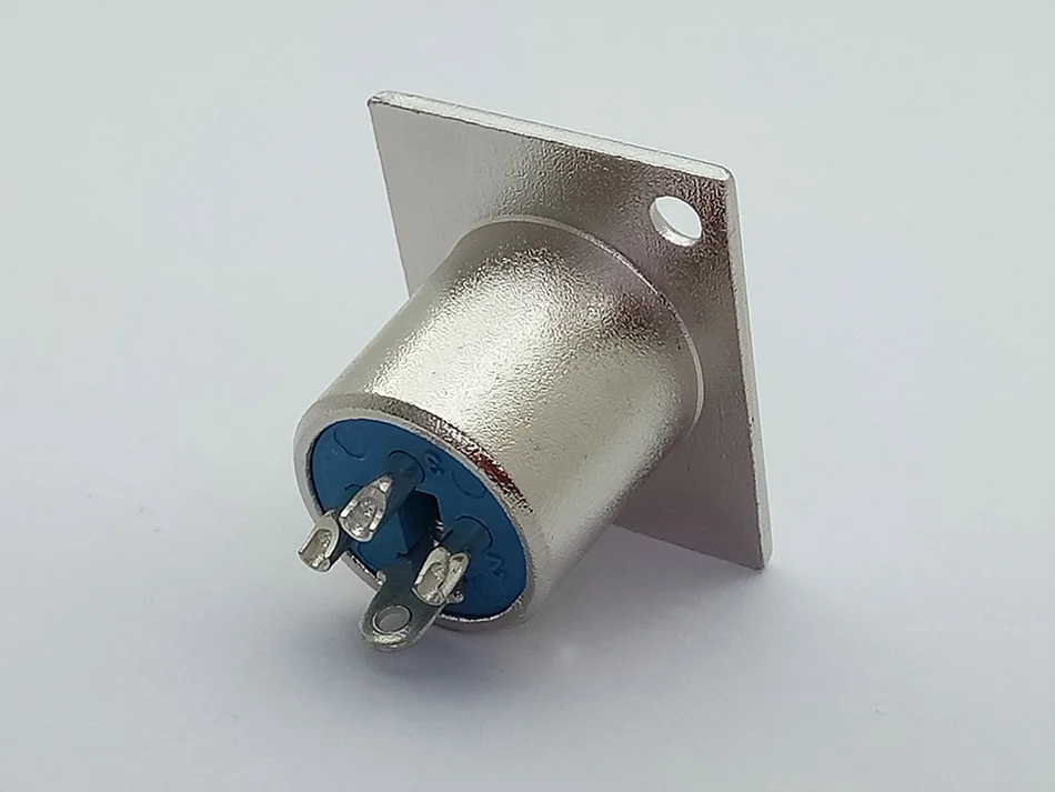 2шт 3Pin XLR разъем металлический YS1K3F2 xlr Женский Джек+ штекер разъем панель монтируется для микрофона аудио устройств