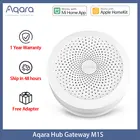 В наличии Aqara Hub M1S Gateway Zigbee 3,0 Wi-Fi с ночным освещением, хаб для умного дома, работает с приложением Mi Home и Homekit