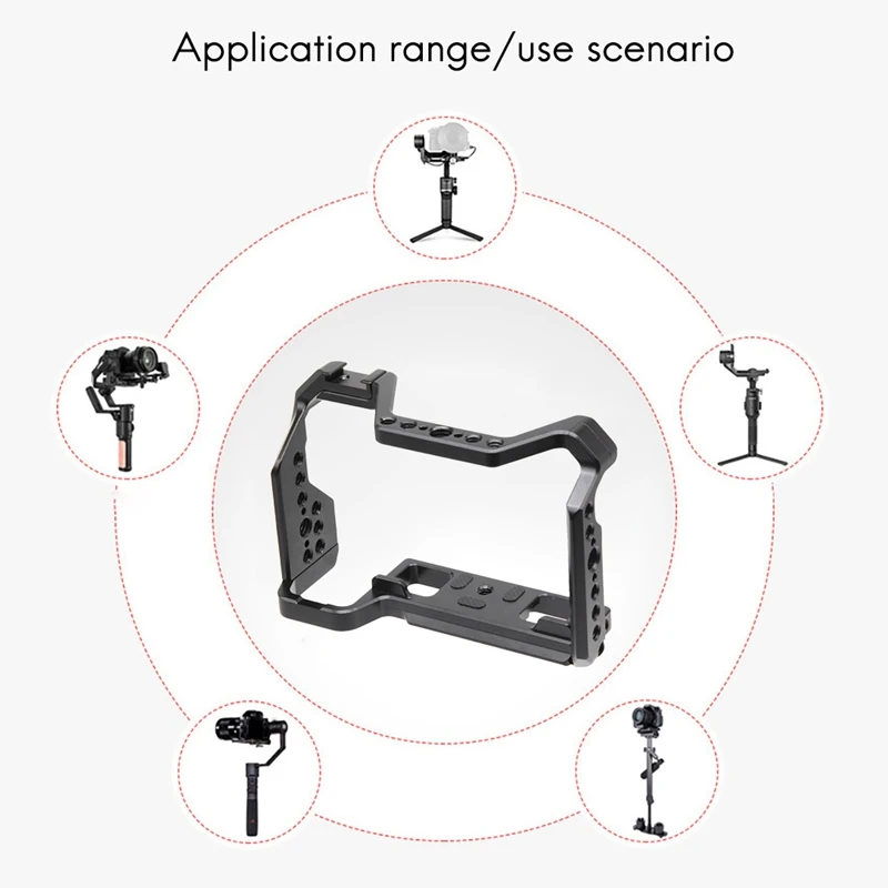 Корпус для камеры DSLR из алюминиевого сплава чехол холодного башмака защитный