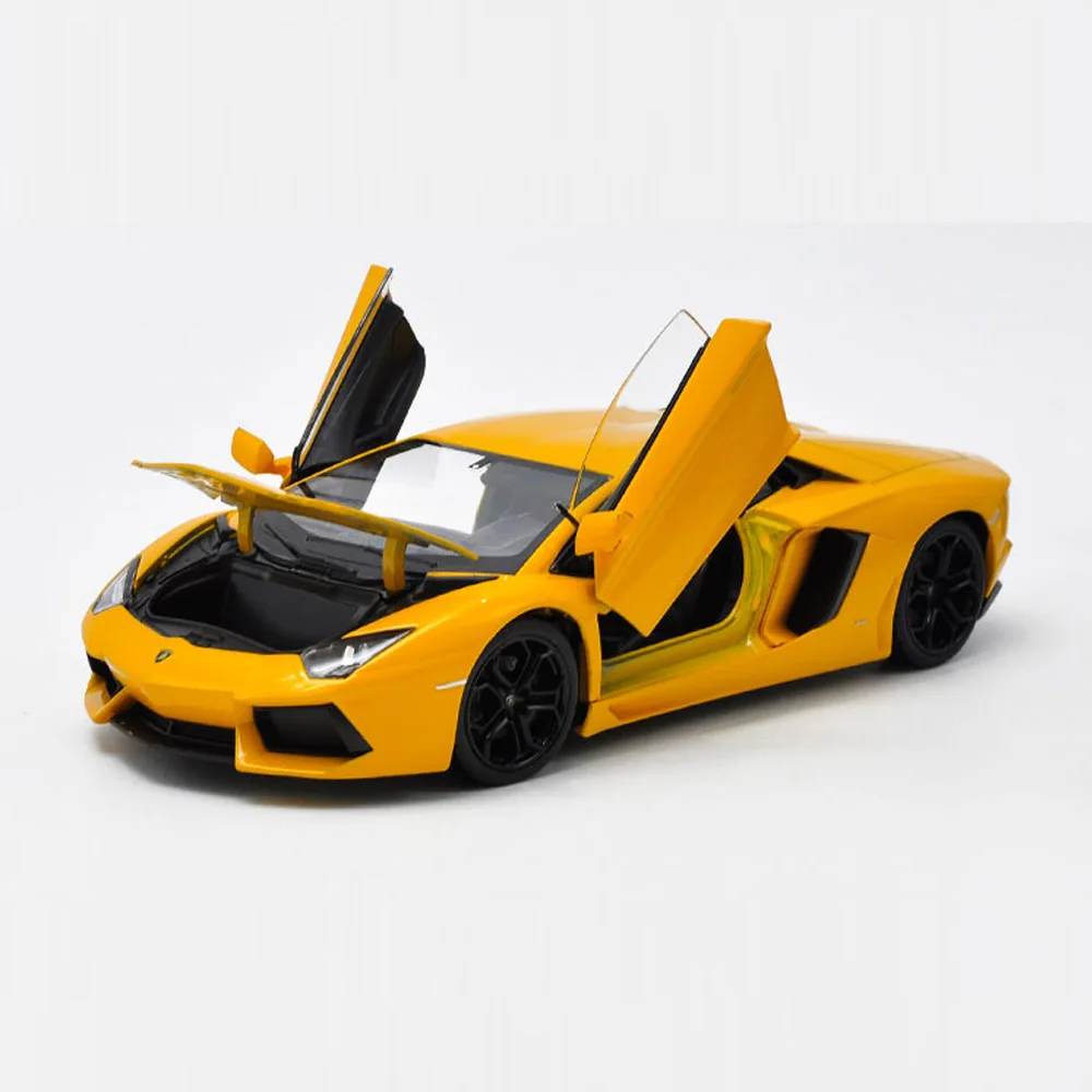 Welly коллекция 1/24 года 1:24 Lamborghini косатель LP700 4 Спортивная модель демонстрационная