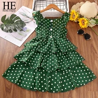 he hello enjoy summer girl dresses polka dot dresses princess clothes party children clothing casual toddler baby kids dresses