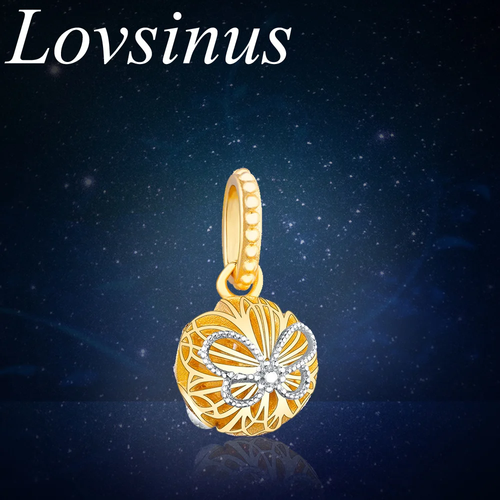 Оригинальные подвески из стерлингового серебра 925 пробы с бусинами европейские