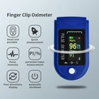 Пульсоксиметр Пальчиковый с OLED-экраном, измеритель насыщенности крови кислородом, SPO2 PR, Измерение частоты сердечных сокращений, цифровой, быстрая медицина