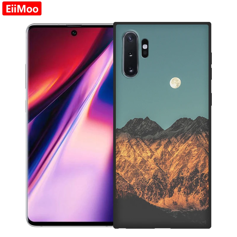Чехол для телефона EiiMoo Samsung Galaxy Note 10 Plus чехол Note10 мягкий силиконовый ТПУ|Бамперы| |