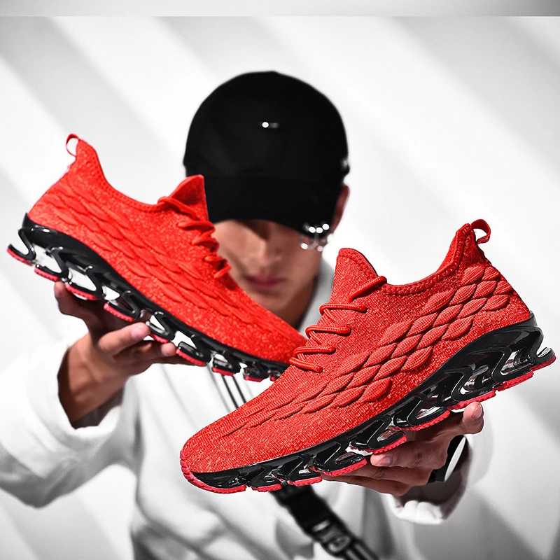 NIKEZI мужские кроссовки весна лезвие Повседневная модная спортивная обувь для